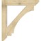 Ekena Millwork Imperial Slat Rough Sawn Bracket, Douglas Fir, 6"W x 44"D x 48"H BKT06X44X48IMP06RDF - alternate 2